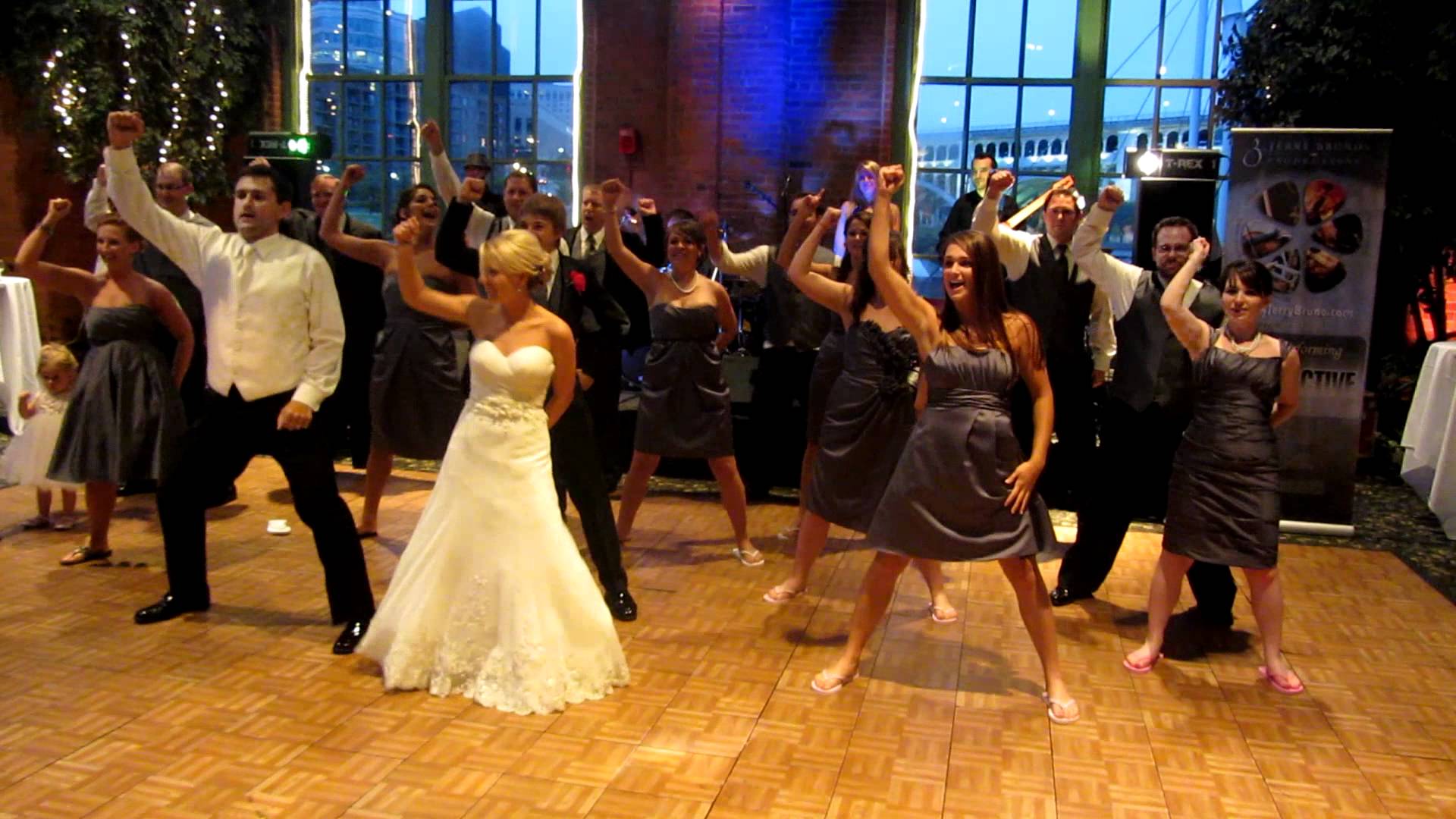flash mob al matrimonio