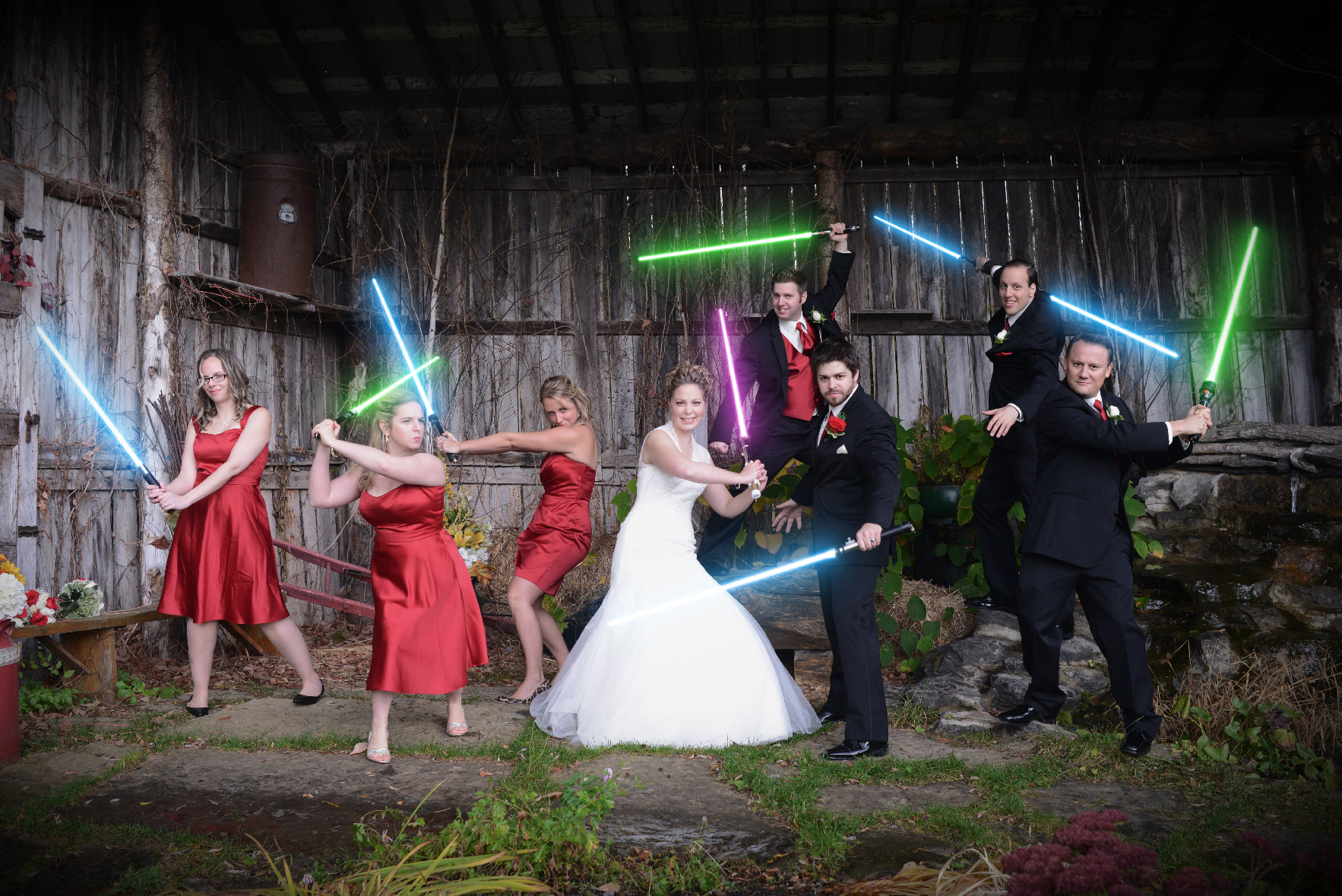 matrimonio a tema star wars