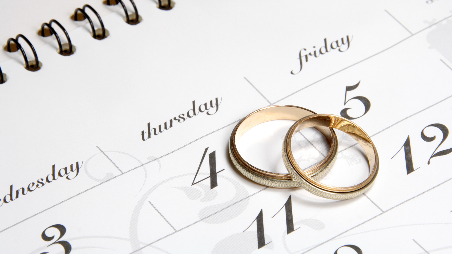 calendario della sposa, calendario matrimonio