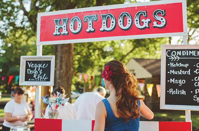 hot dog street food matrimonio
