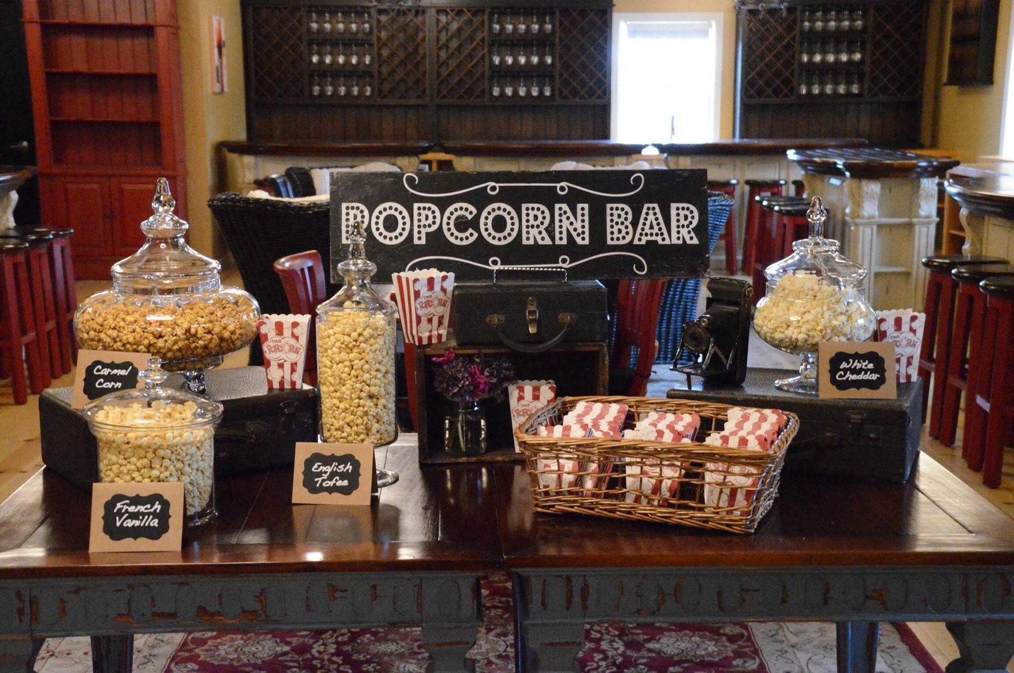 pop corn bar