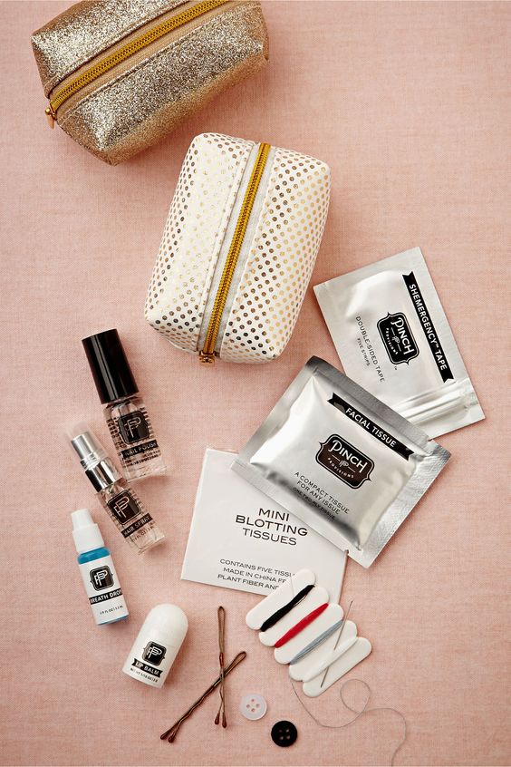 emergency kit as gifts for bridesmaids