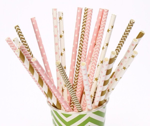 wedding day emergency kit straws